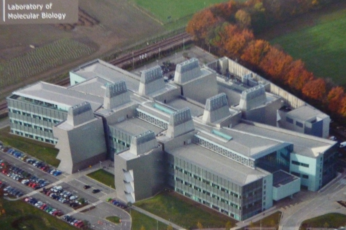 Apr 2019 Tour of famous MRC Lab of Molecular Biology Rotary Cambridge